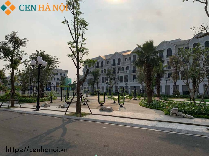 Biệt thự Sao Biển Vinhomes Ocean Park rất lớn, đứng thứ hai sau khu Hải  Âu.