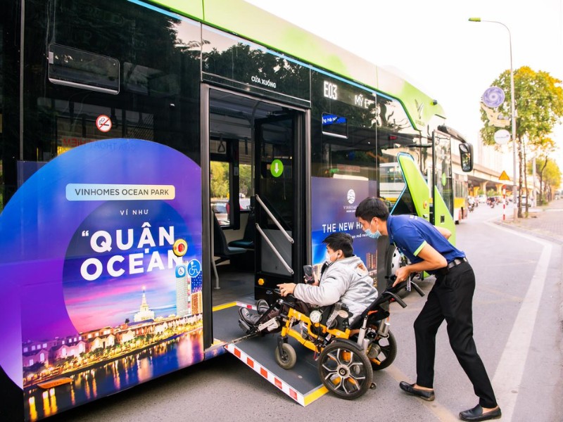 Xe bus Ocean Park đem lại cho hành khách những dịch vụ tận tình nhất